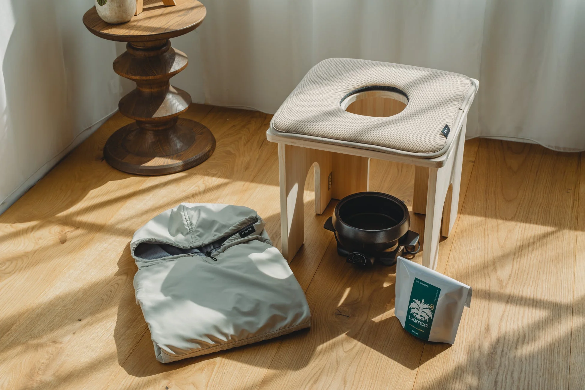 よもぎ蒸しセット内容の画像