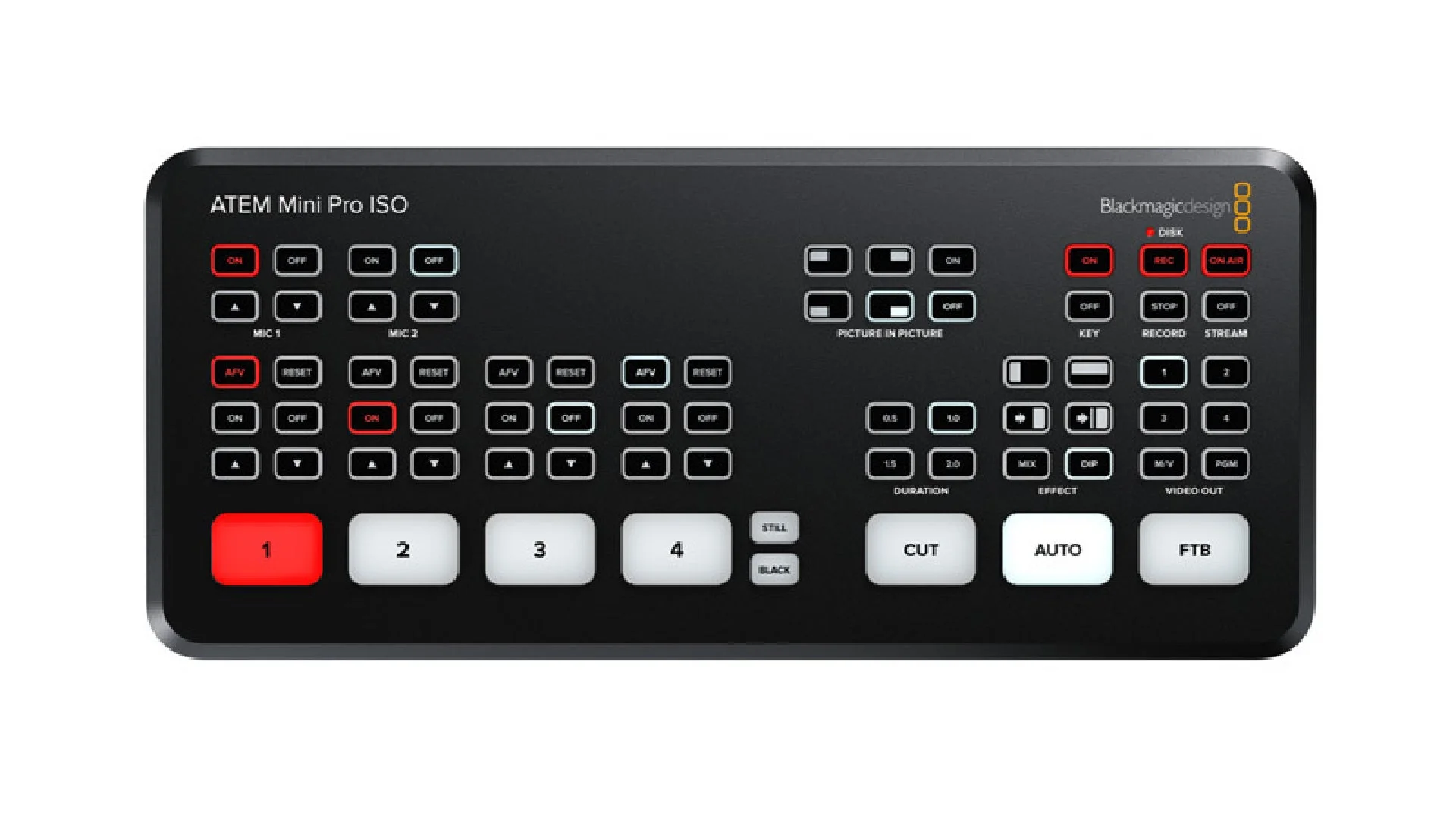 ビデオスイッチャー Blackmagic Design ATEM Mini Pro ISO