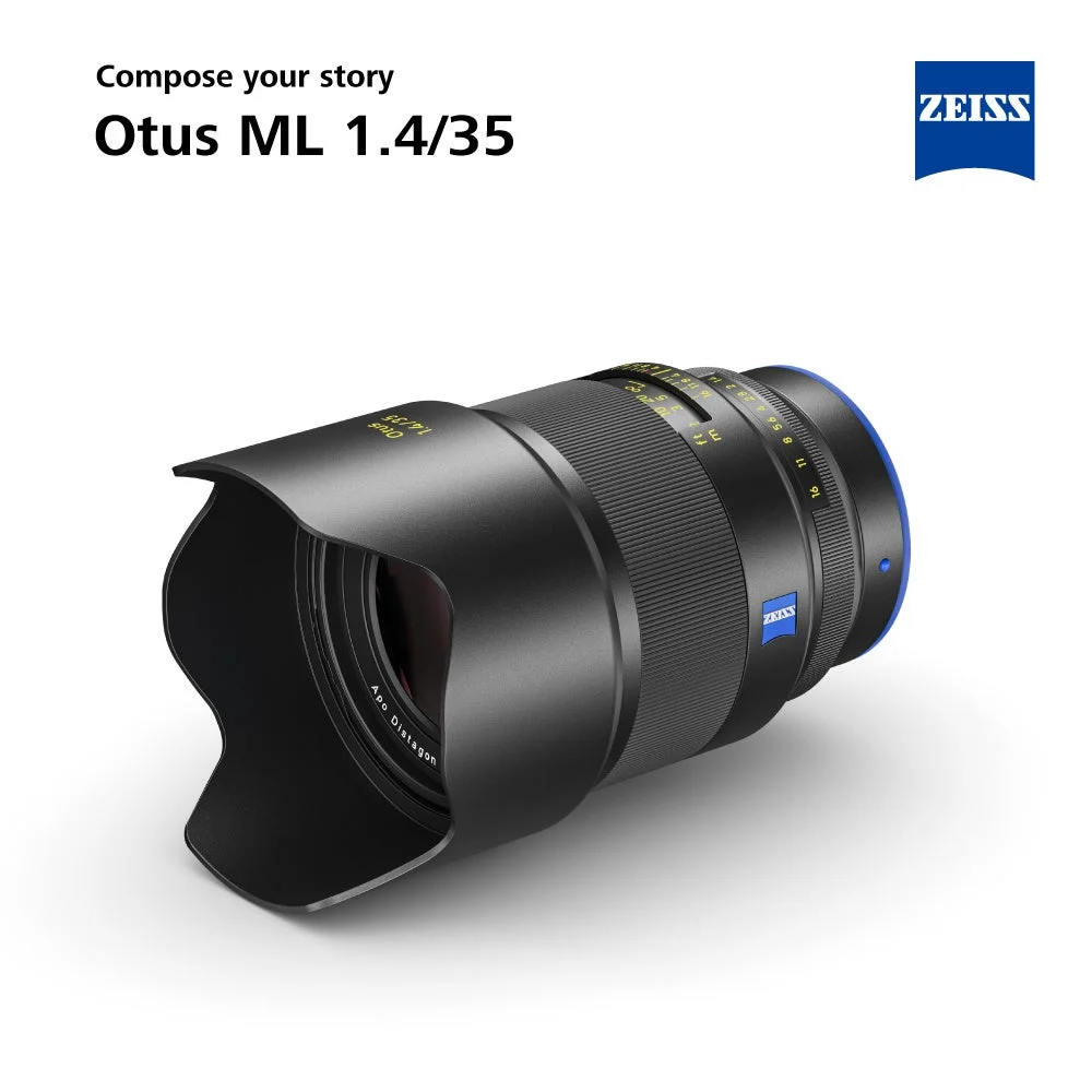ZEISS Otus ML 1.4/35 準広角マニュアルプライムレンズが4月29日発売、ソニーE・ニコンZ・キヤノンRFマウント対応