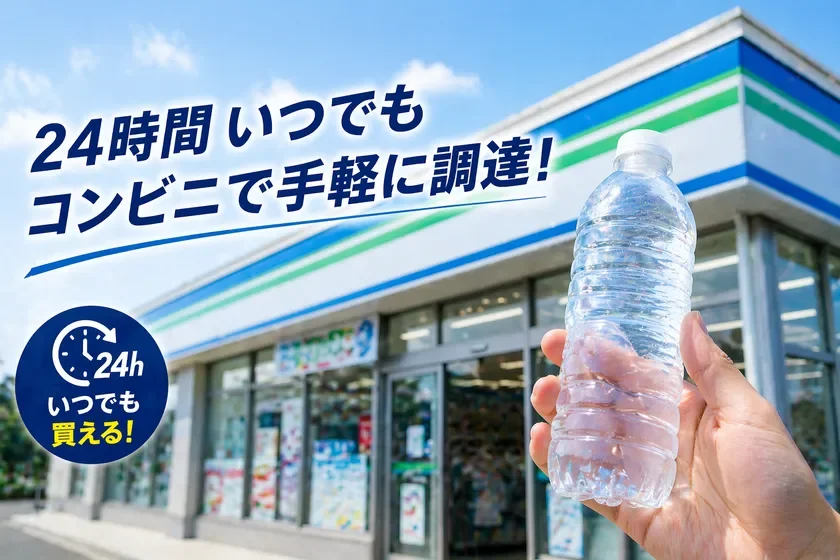 コンビニで手軽に調達