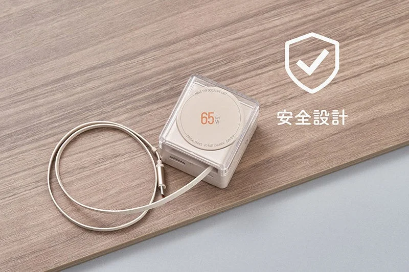 安全設計を強調する製品イメージ