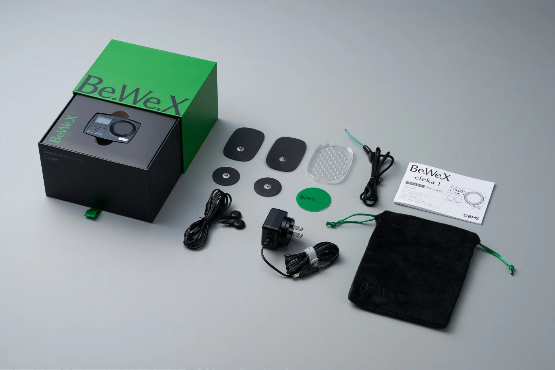 Be.We.X eleka Iのパッケージ内容