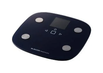 ネイビーカラーの体組成計