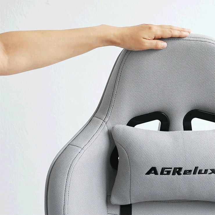 ファブリック素材のヘッドレスト