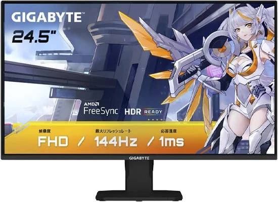GIGABYTE GS25F14 ゲーミング画面