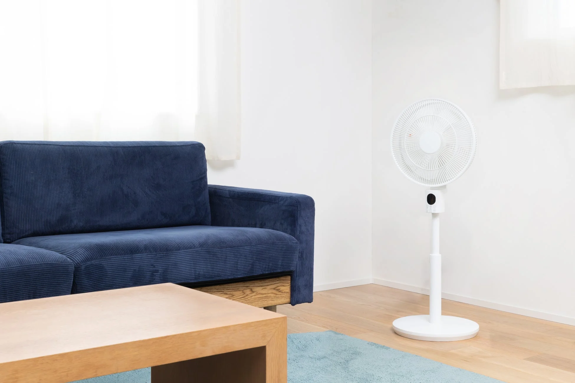 リビングの扇風機