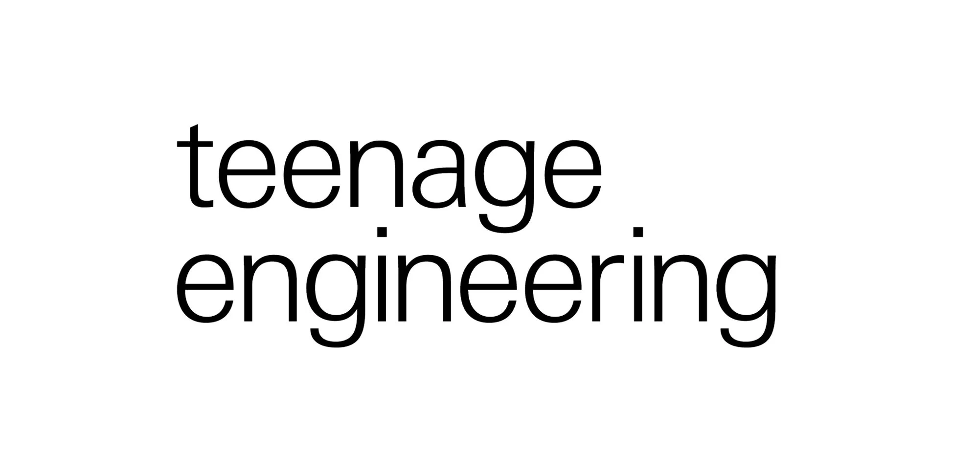 teenage engineering ロゴ