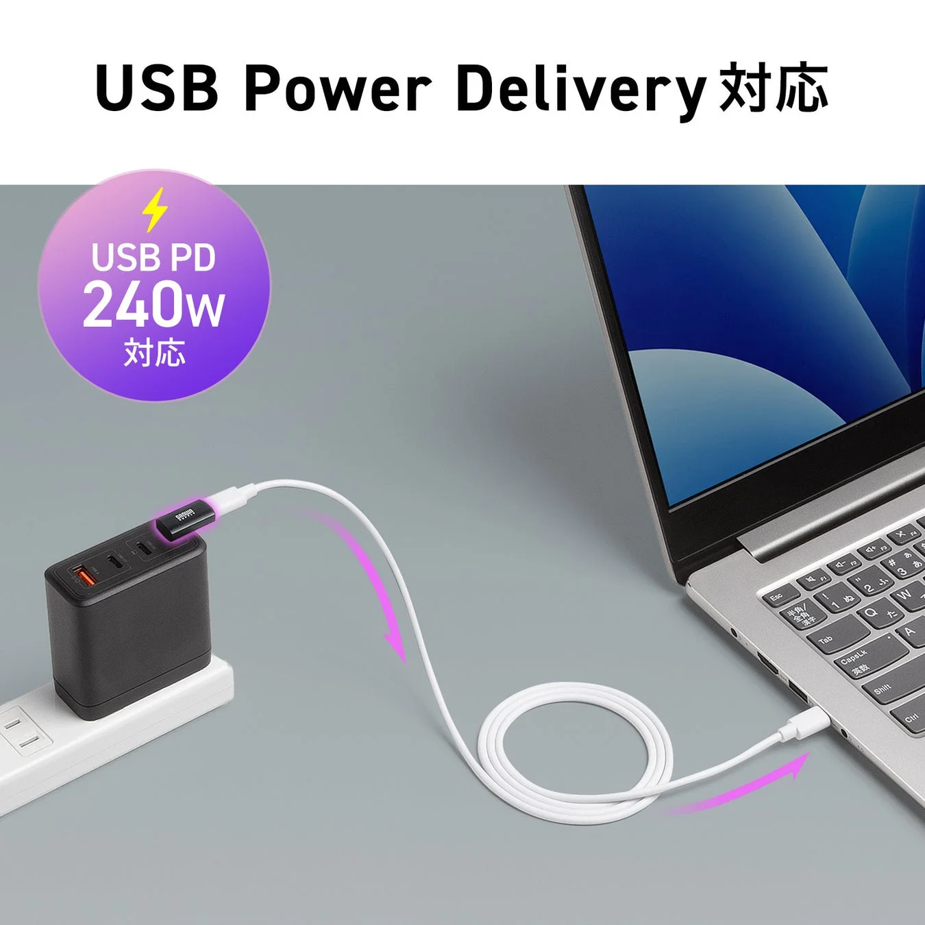 USB Power Delivery 対応