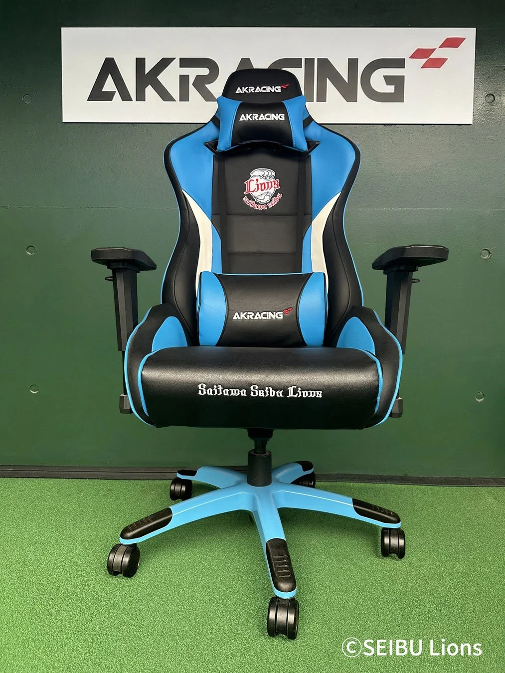 AKRacing、埼玉西武ライオンズコラボモデル「Pro-X V2 ライオンズ」を新発売！ベルーナドーム監督席デザインでファン必見