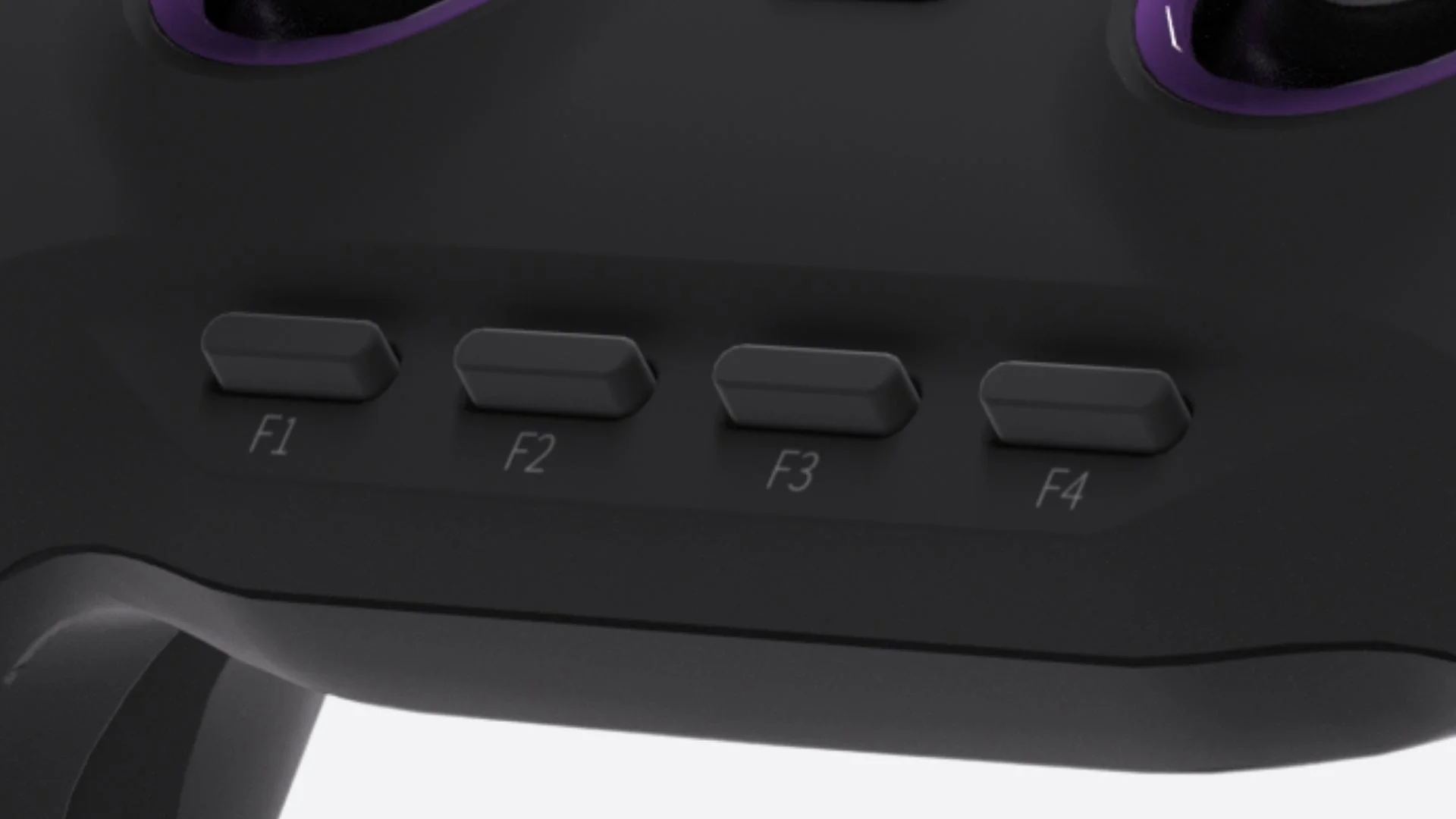 ゲームコントローラーのF1-F4ボタン