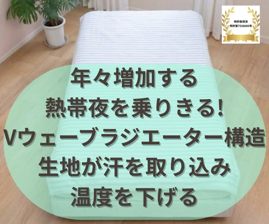 Vウェーブブラジエーター構造