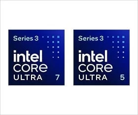Intel Core Ultra Series 3 ロゴ
