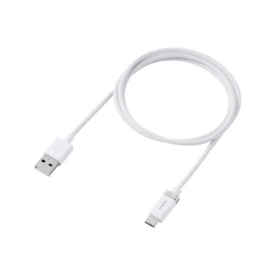 USB-A - USB Type-Cケーブル（ホワイト）