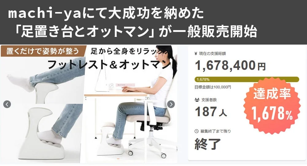 machi-yaで大成功