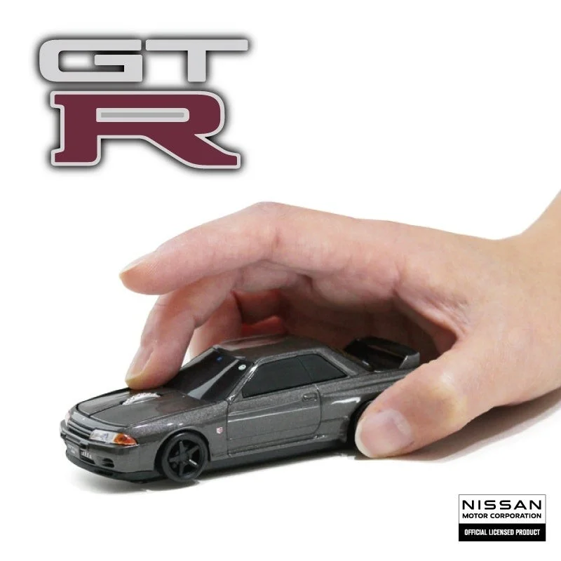 ミニカーのような「日産スカイライン GT-R（BNR32）」型 無線マウスが予約販売を開始