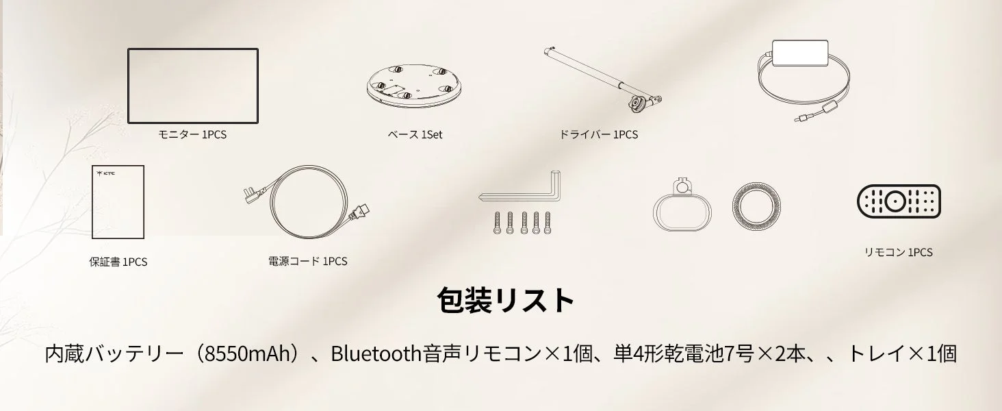 包装リスト