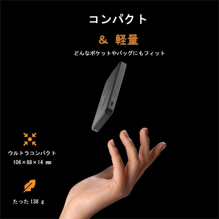 コンパクト&軽量