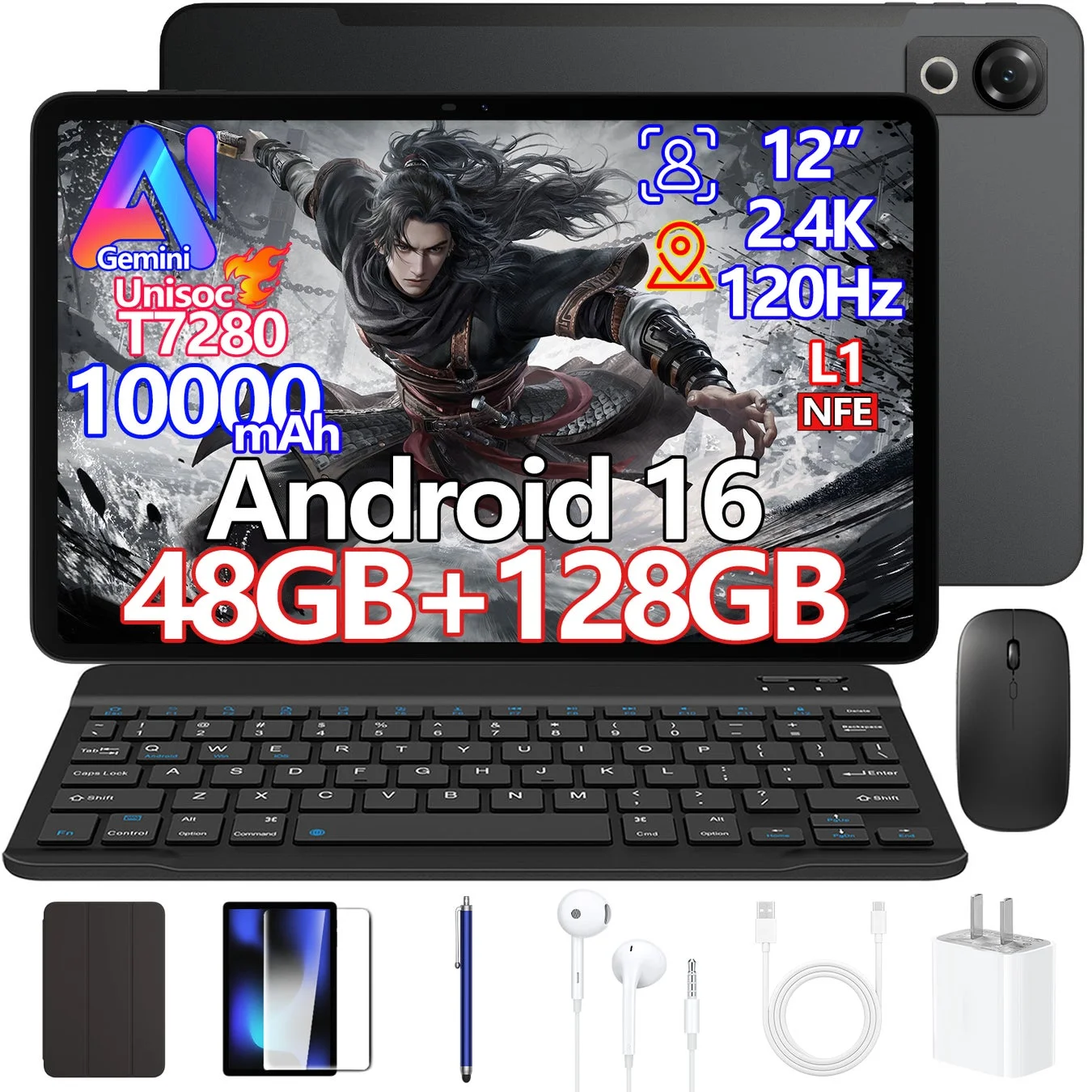 AORLYM P12と付属アクセサリー