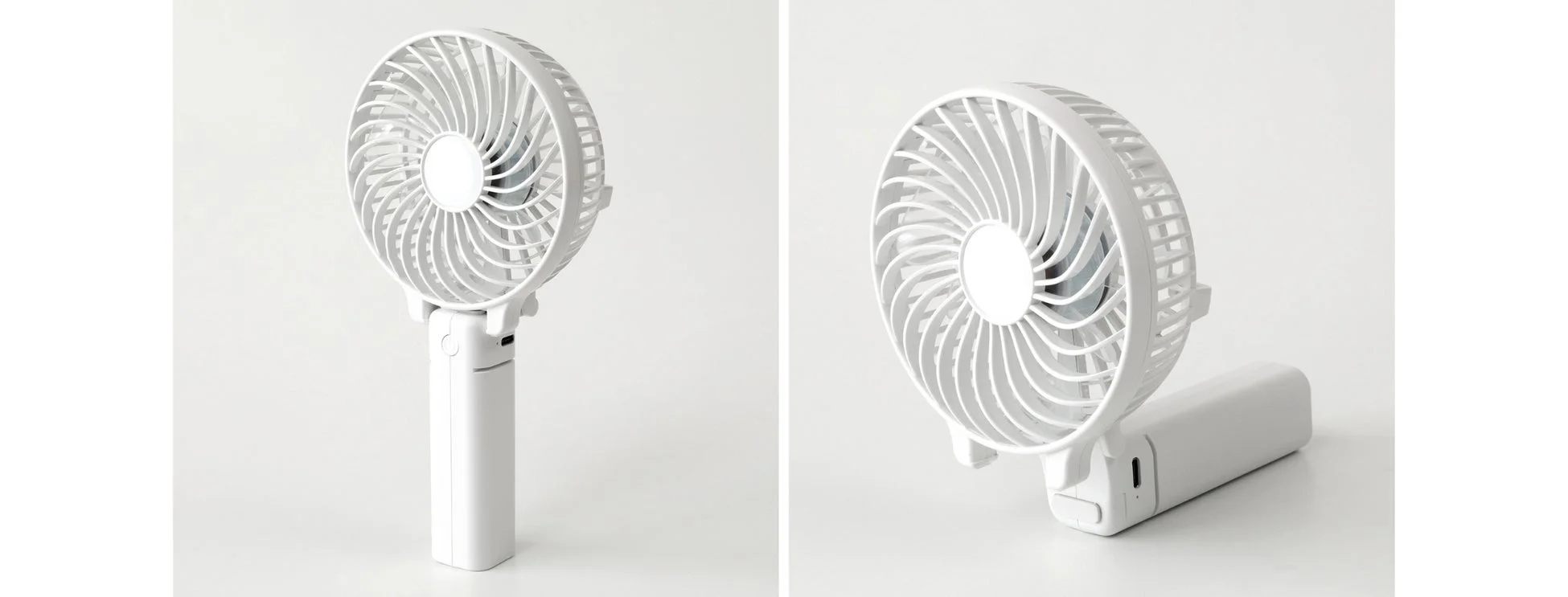 ニトリ、リン酸鉄リチウムイオン電池採用で安心・長寿命な「たためるハンディファン」を新発売