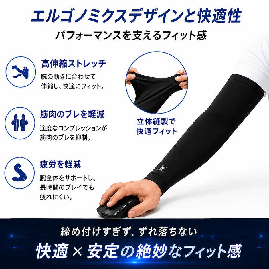 エルゴノミクスデザインと快適性