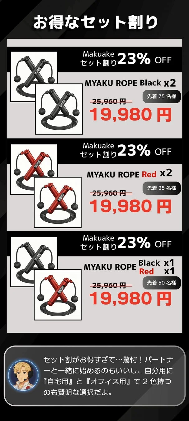 Makuakeセット割り