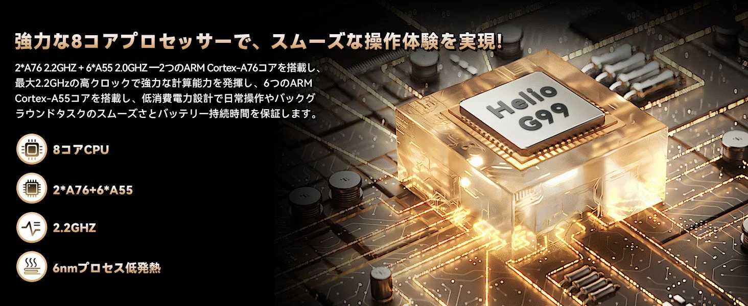 Helio G99プロセッサー