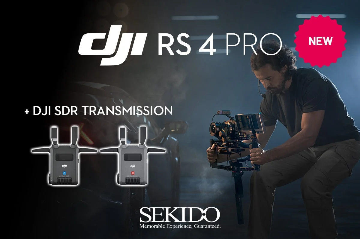 「DJI RS 4 PRO コンボ (2026)」新登場！安定したカメラワークと映像伝送を一台で実現