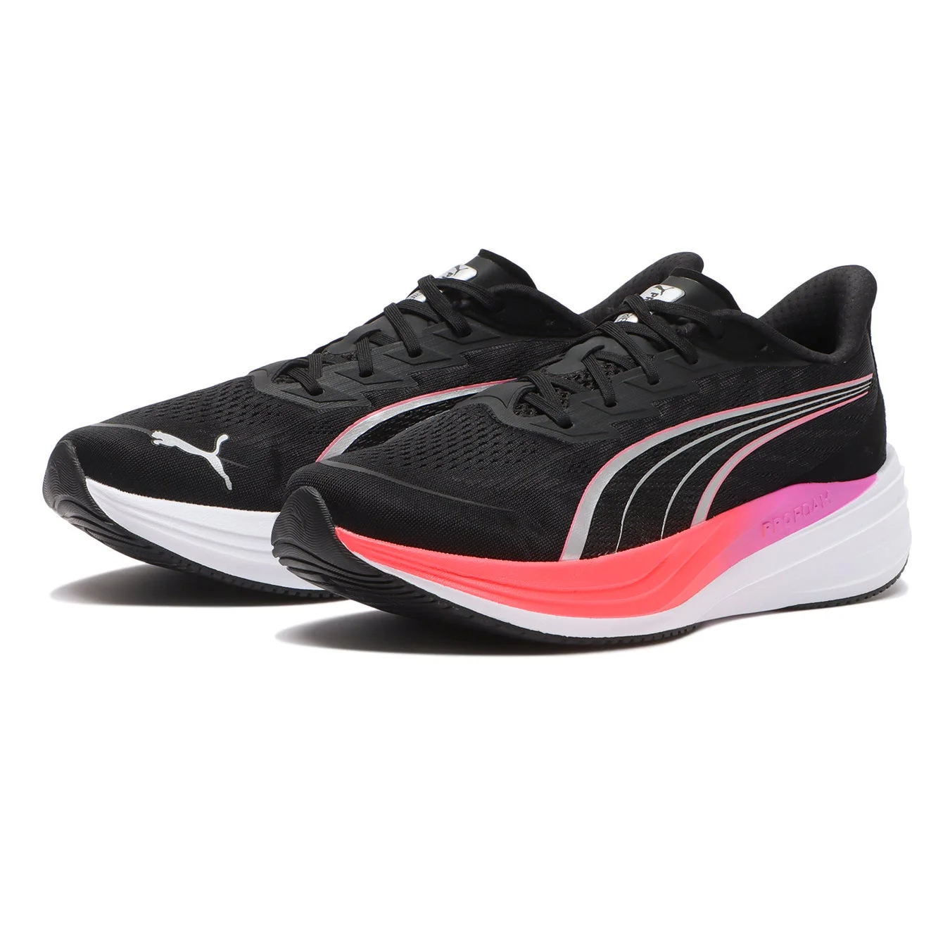 PUMA DARTER PRO 2 WIDE 黒ピンク