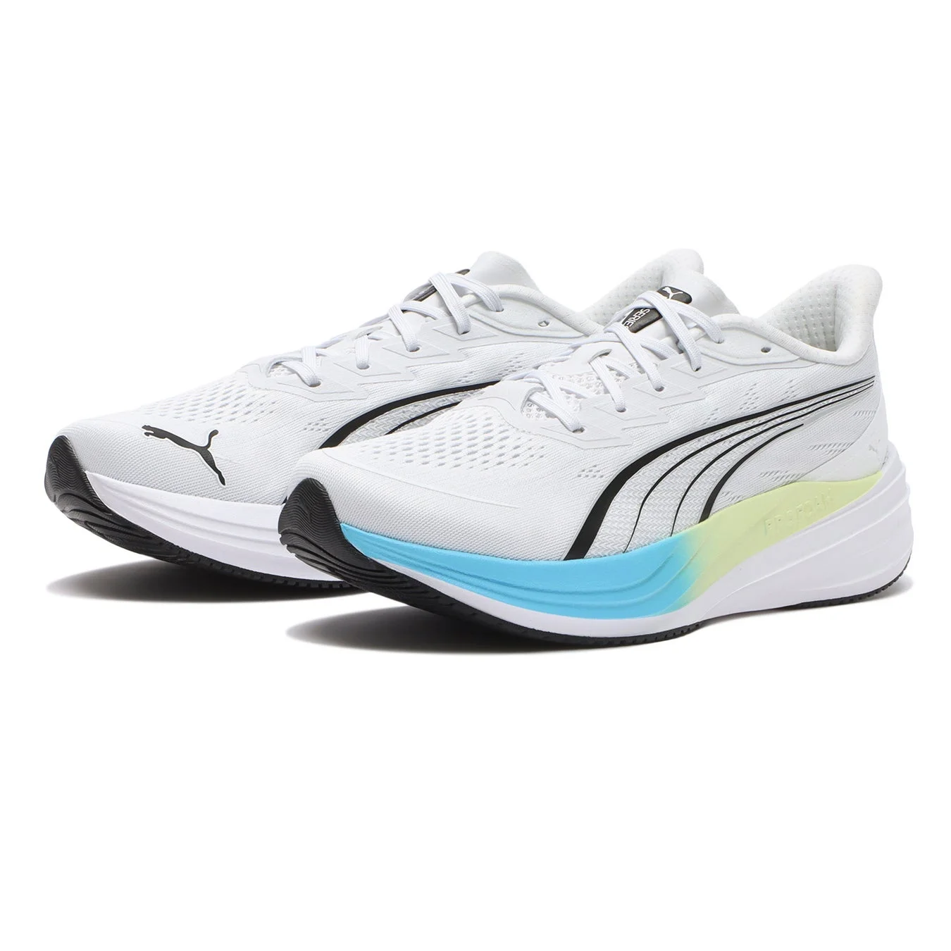 PUMA DARTER PRO 2 WIDE 白グラデーション