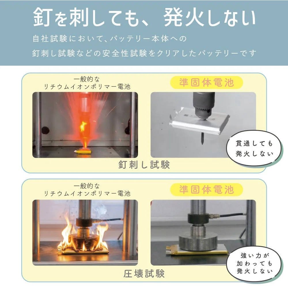 釘刺し試験の比較