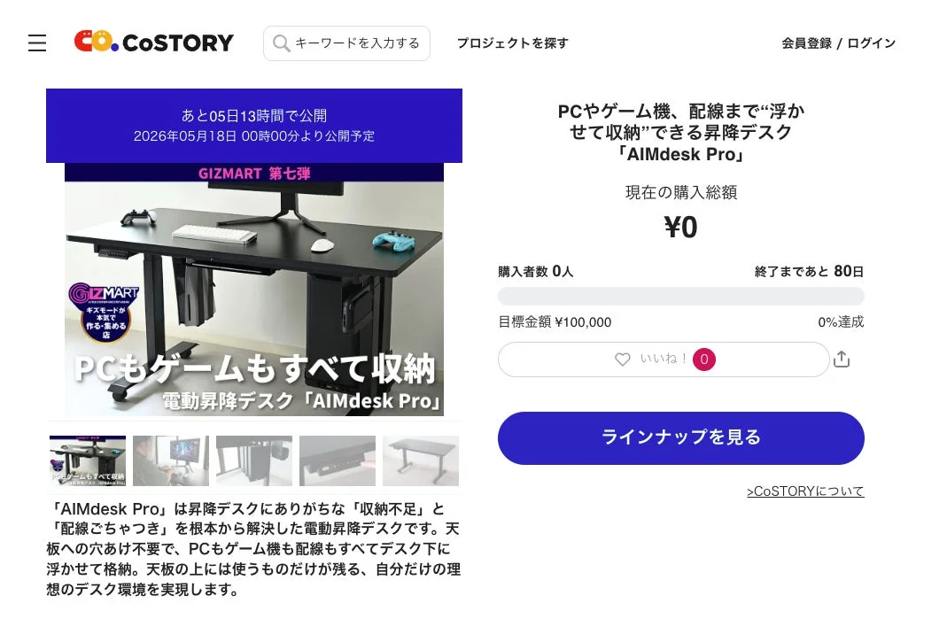 クラウドファンディング概要