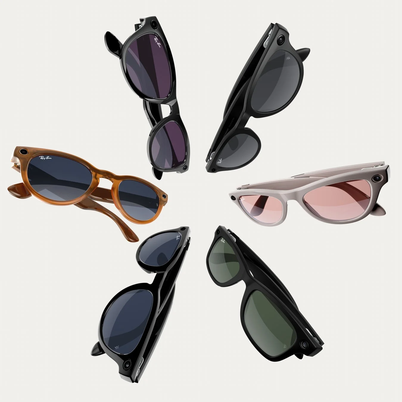 Ray-Ban Meta (Gen 2)の多様なスタイル
