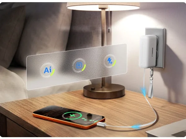 デバイスと本体を同時充電するイメージ