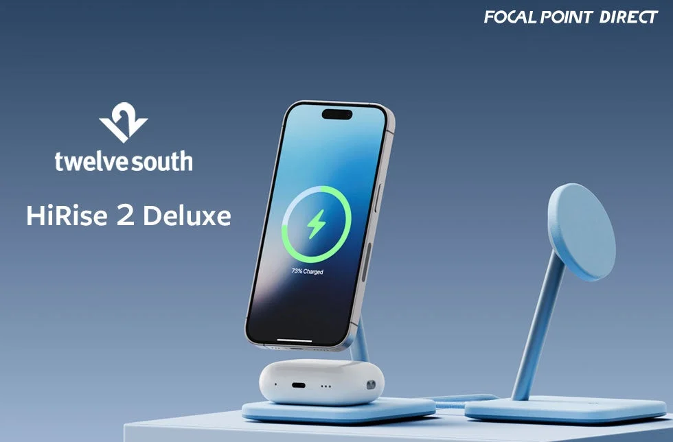 新発売!iPhoneとAirPodsを同時に急速充電できる「Twelve South HiRise 2 Deluxe」ワイヤレス充電スタンド