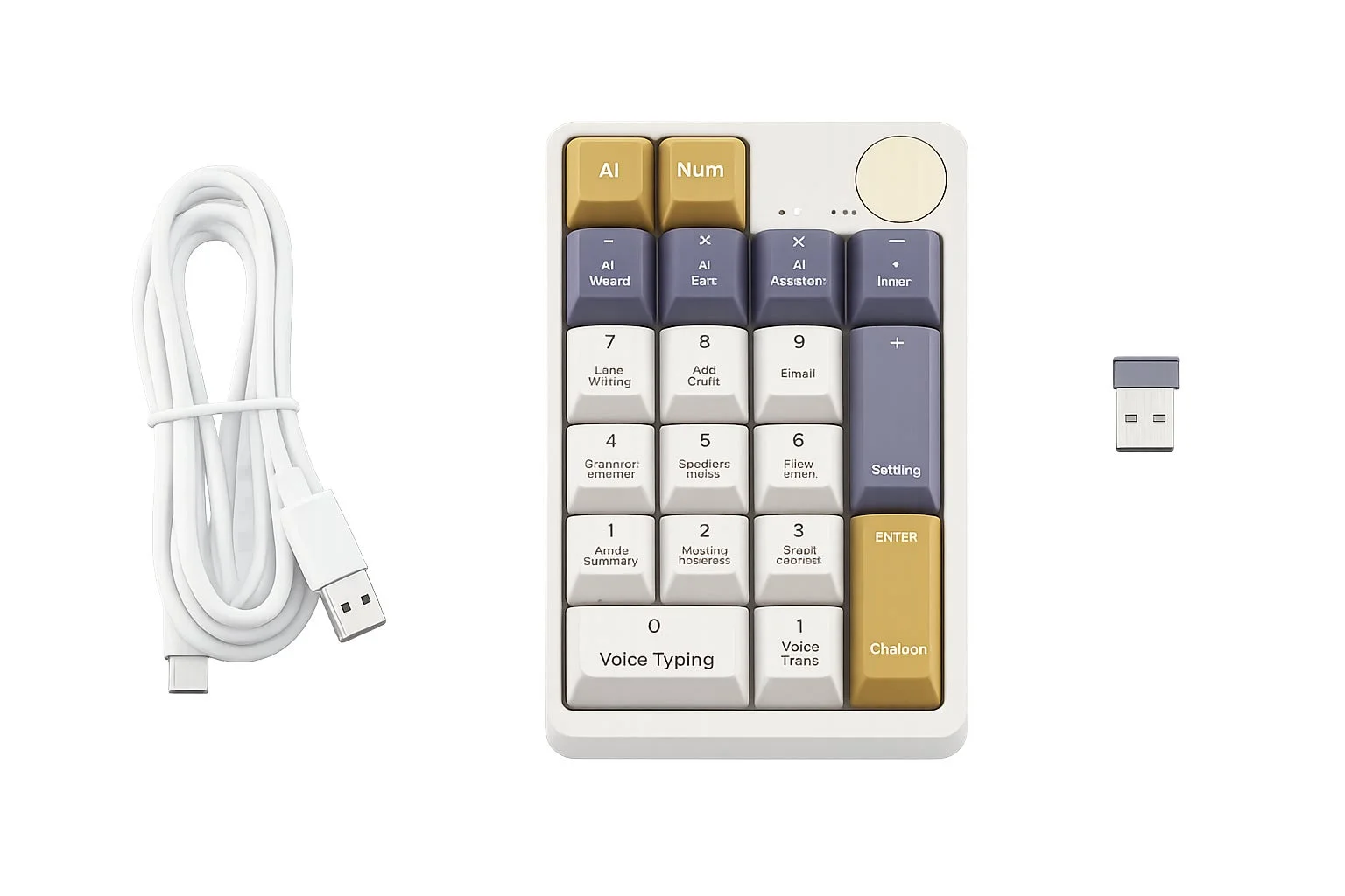 MiMouse AIキーボードと付属品