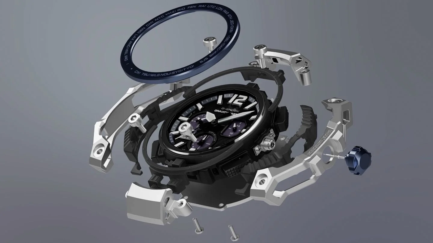 G-SHOCK GRAVITYMASTER の内部構造