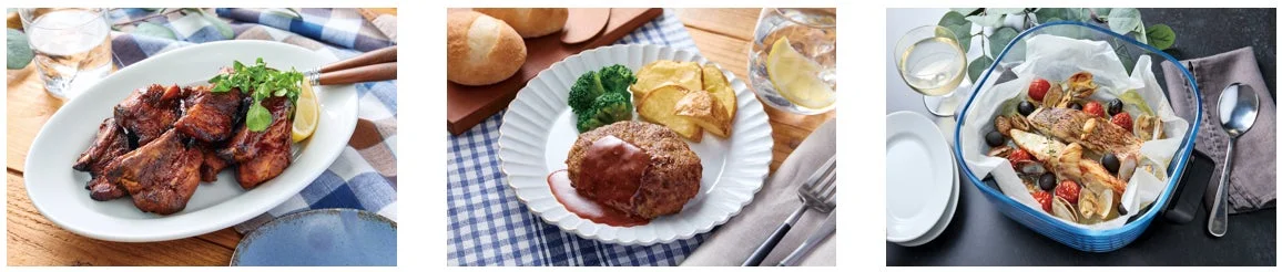 ベイク・ローストモードの料理例