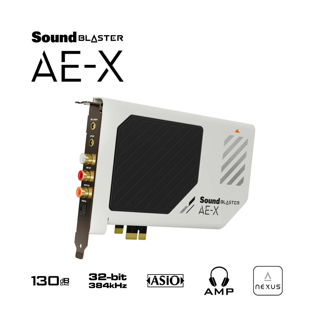 PCI-e Sound Blaster 20周年記念!最上位ハイレゾサウンドカード「Sound Blaster AE-X」新発売、優待キャンペーンも実施