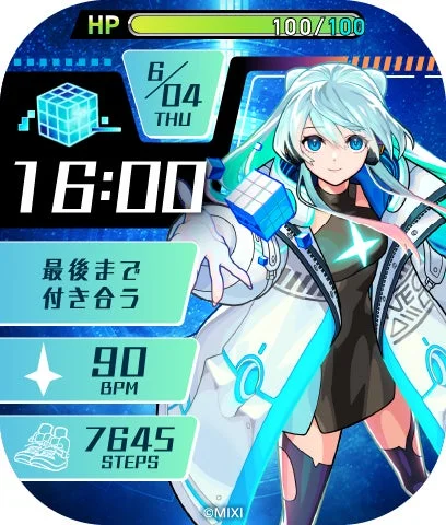 ネオ スマートウォッチ文字盤4