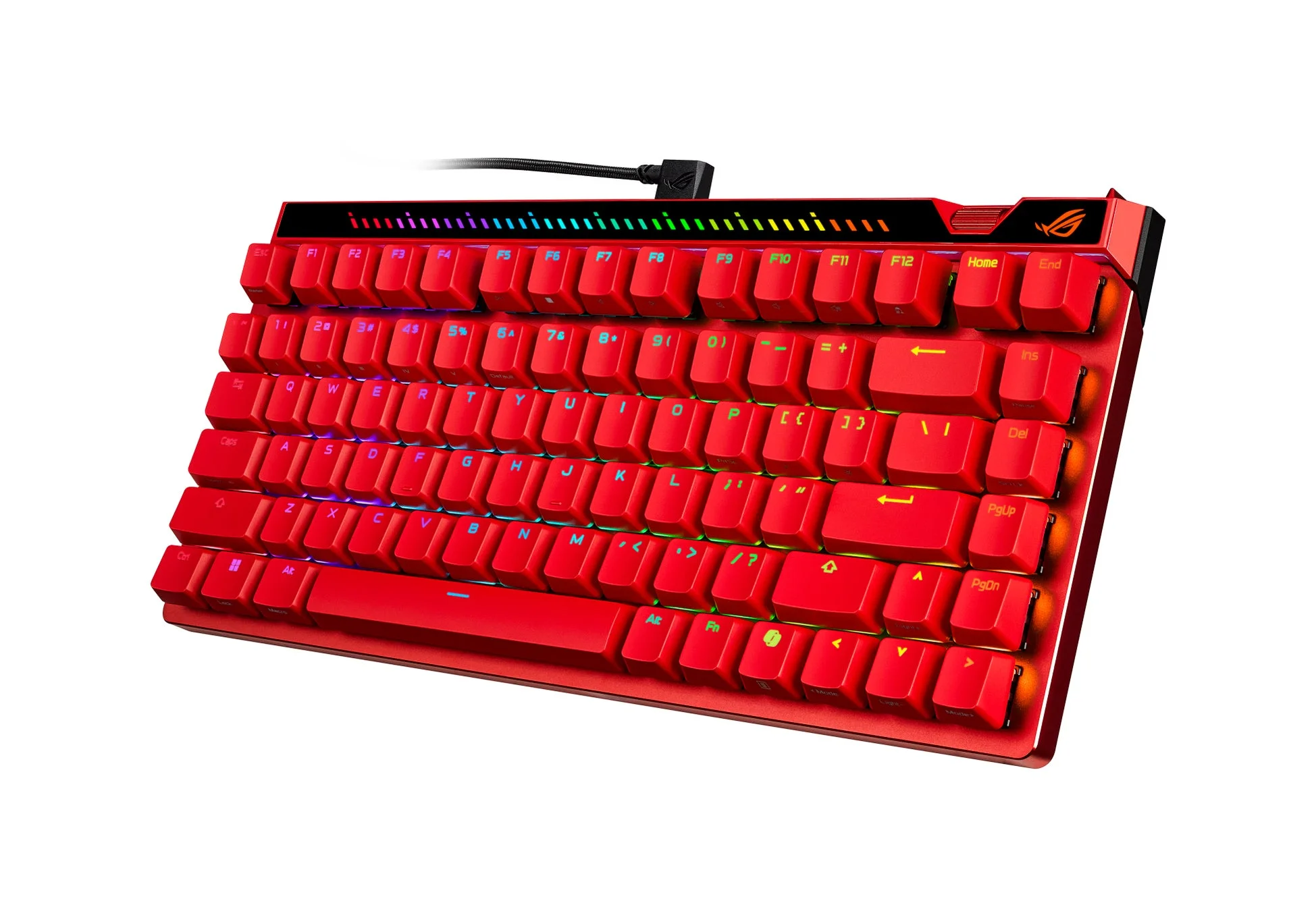 ROG Falchion Ace 75 HE Gaming Keyboardに新色「Lava Red」登場！超高精度スイッチでゲーム体験を革新