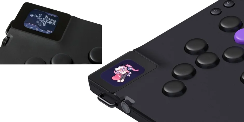 FUNBOXのLCDディスプレイ