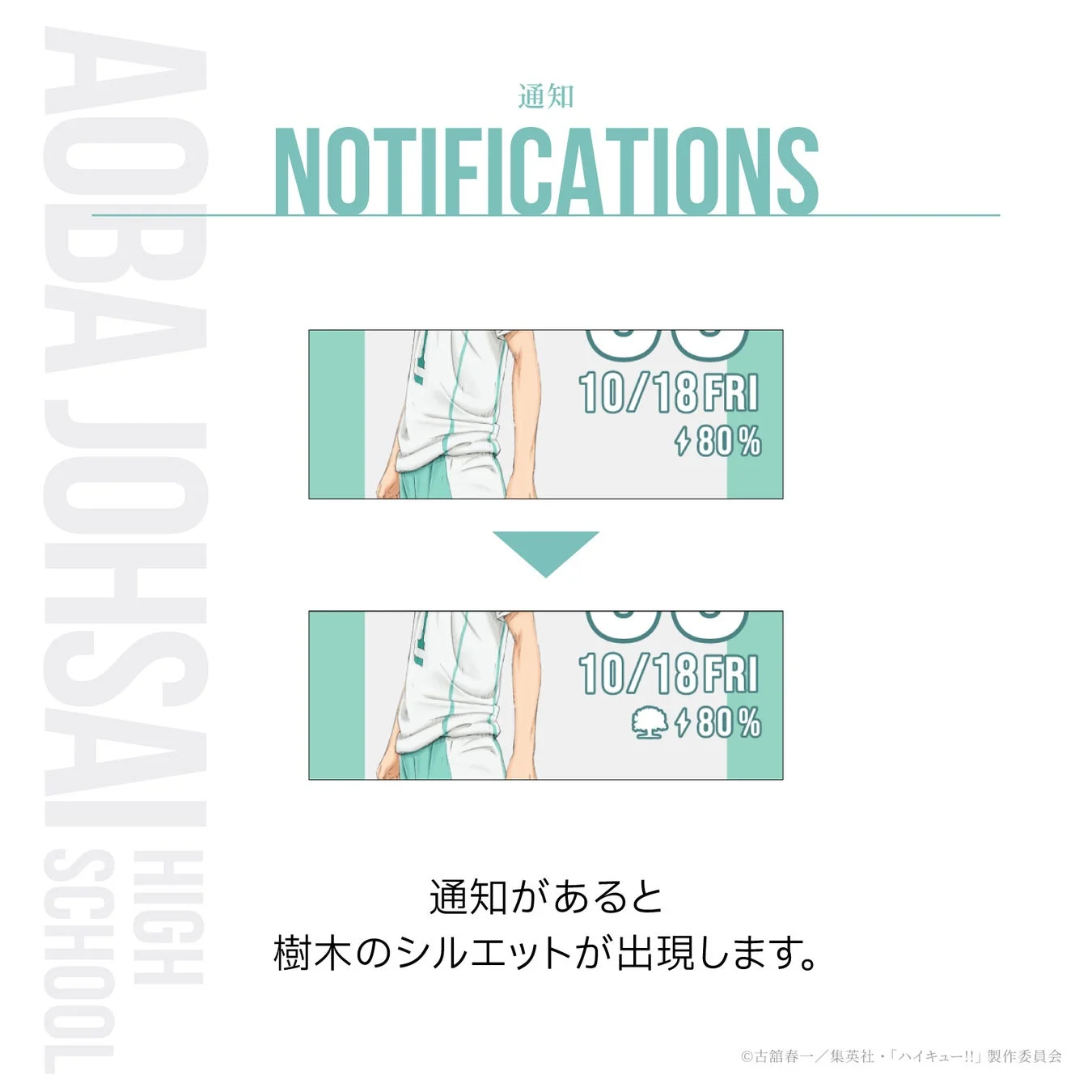 青葉城西高校モデル 通知