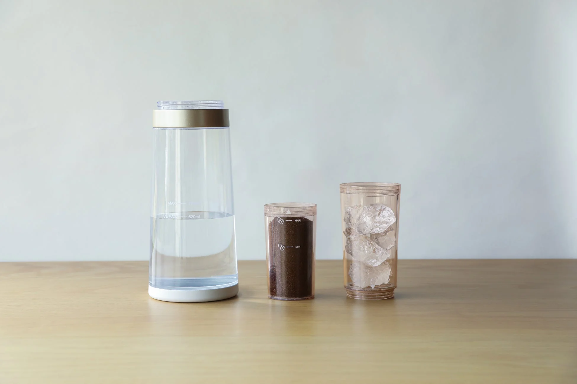 水出しコーヒーを作る準備の様子