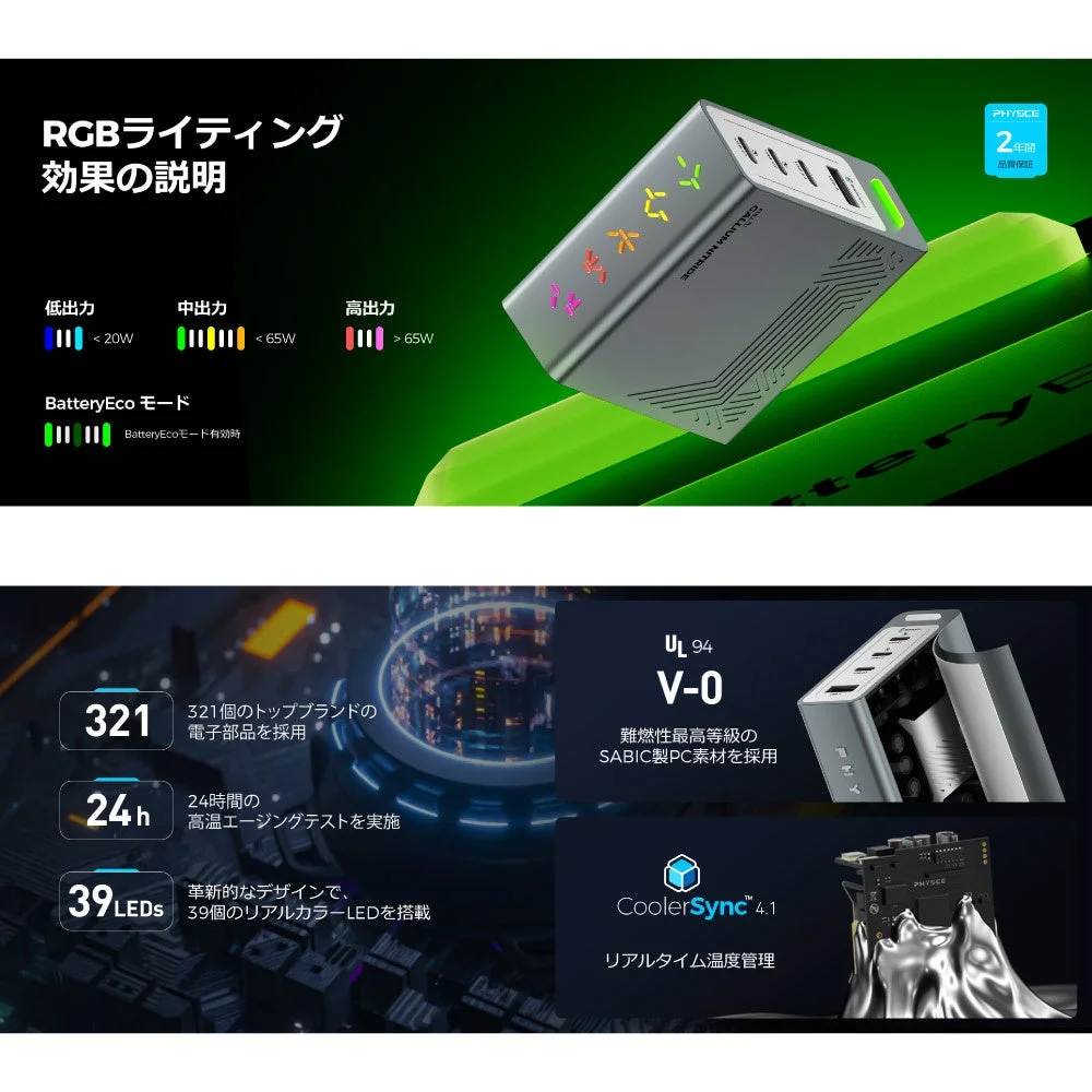 RGBライティング効果