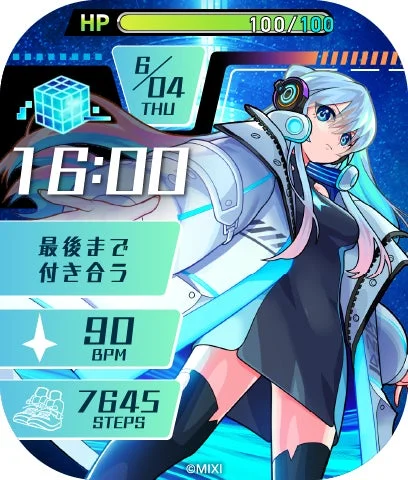ネオ スマートウォッチ文字盤5