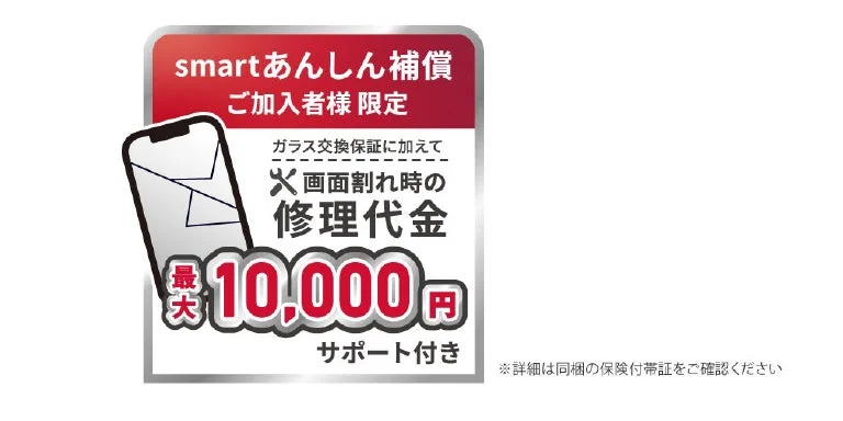 smartあんしん補償ご加入者様限定の表示