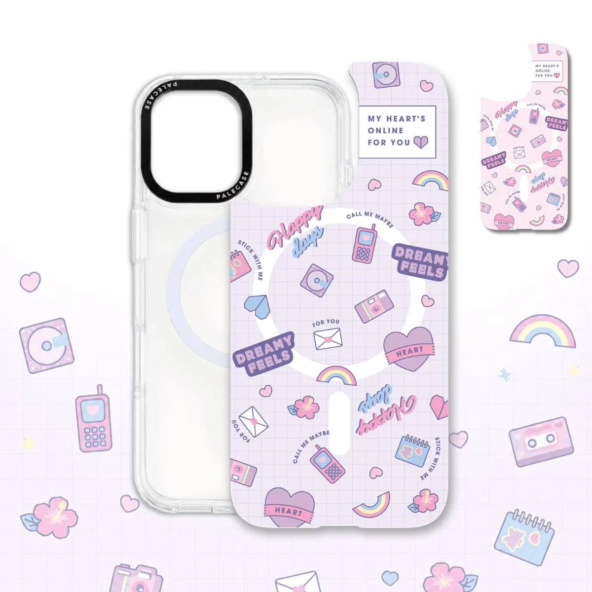 Design Plate MY HEART'S ONLINE FOR YOU
