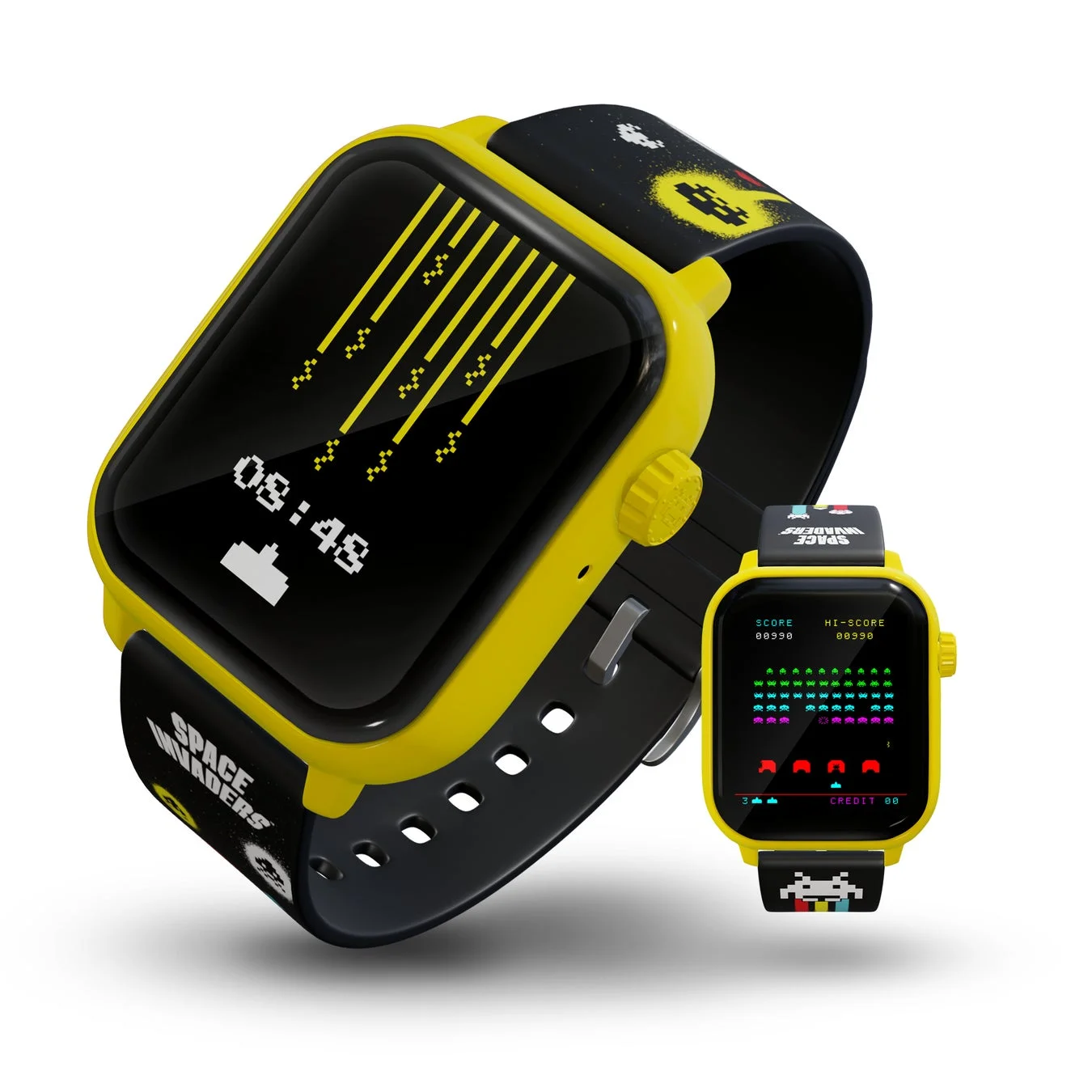 08:49 SPACE INVADERS SCORE 00990 HI-SCORE 00990 CREDIT 00