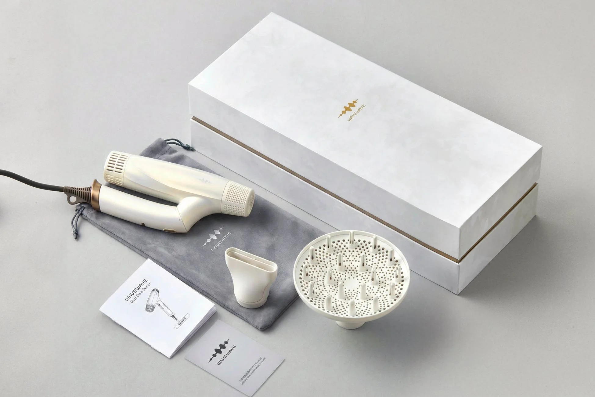 Dual Care Dryerと付属品