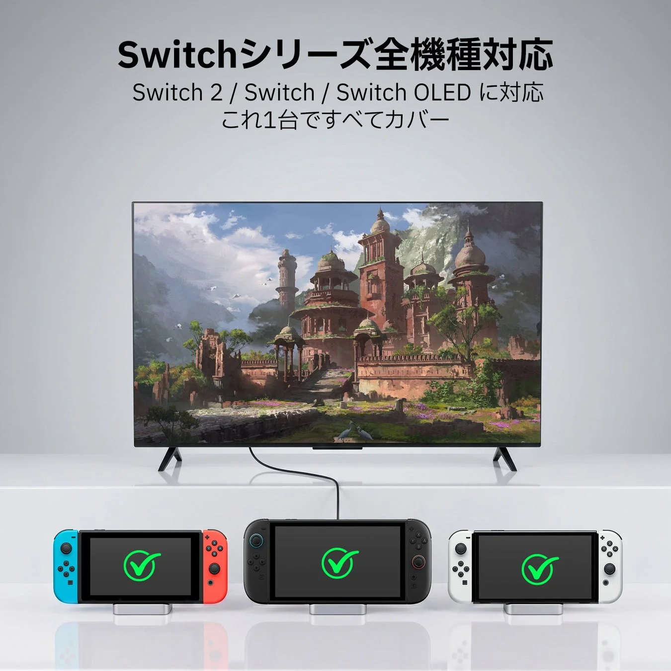 Switchシリーズ全機種対応